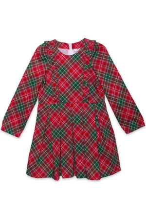 Worthy Threads Long Sleeve Ruffle Dress in at Nordstrom, Size 3T