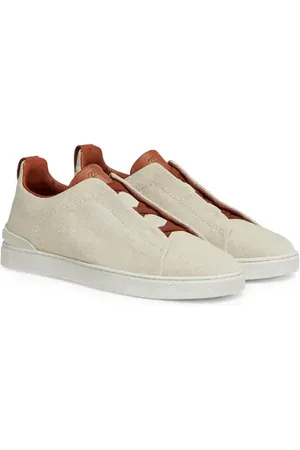 Ermenegildo Zegna Triple Stitch Low Top Sneaker in at Nordstrom, Size 8Us