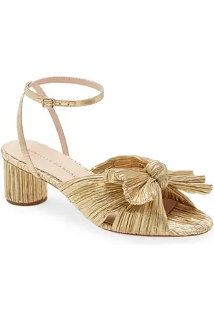 Loeffler Randall Dahlia Ankle Strap Knotted Sandal in at Nordstrom, Size 5