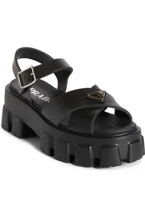 Prada Monolith Platform Sandal in at Nordstrom, Size 11Us