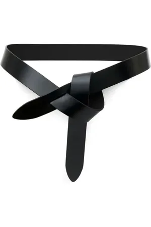 Isabel Marant Lecce Knotted Leather Belt in at Nordstrom, Size Small