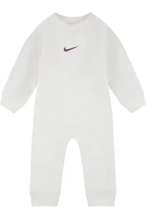 Nike Ready Set Organic Cotton Rib Coveralls in at Nordstrom, Size 3M