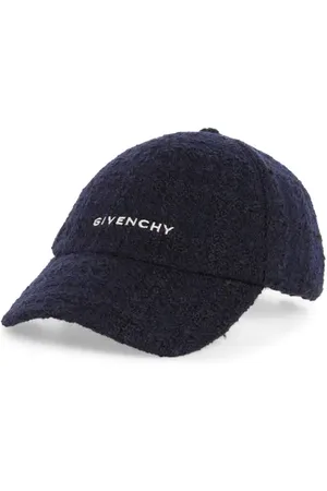 Givenchy Logo Embroidered Tweed Baseball Cap in at Nordstrom