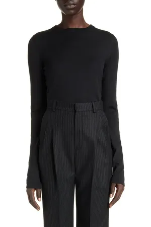 Saint Laurent Wool & Silk Sweater in at Nordstrom, Size X-Small