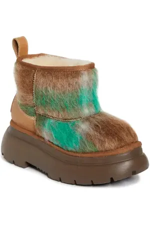 R13 Chunky Sole Woolly Genuine Shearling Bootie in at Nordstrom, Size 6