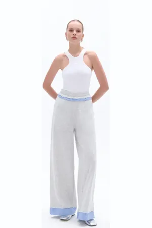 Nocturne Mid Rise Pants with Garni Details in at Nordstrom, Size Medium