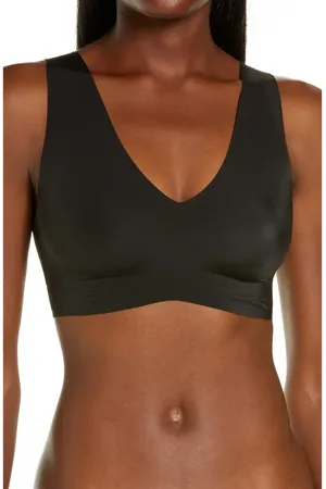True & Co. True Body Lift Full V-Neck Bralette in at Nordstrom, Size Large