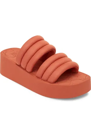 Roxy Totally Tubular Platform Wedge Slide Sandal in at Nordstrom, Size 8