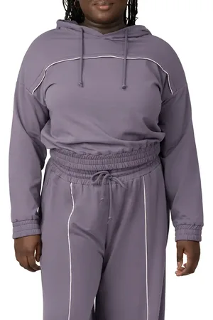Kindred Bravely Mila Crop Maternity/Nursing Hoodie in at Nordstrom, Size Small