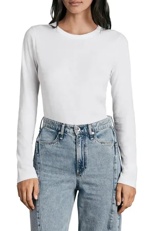 RAG&BONE The Long Sleeve Tee in at Nordstrom, Size Medium
