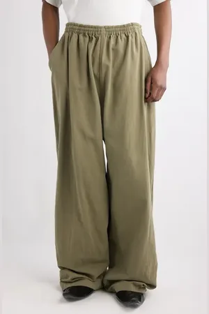 Balenciaga Baggy Cotton Canvas Pants in at Nordstrom, Size Small