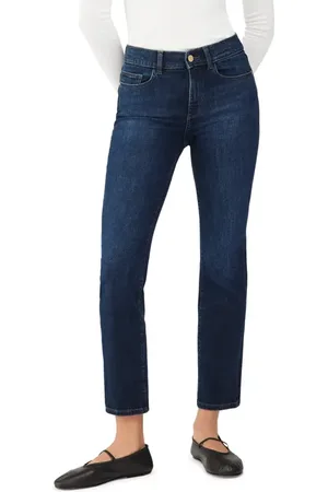 DL1961 Mara Instasculpt Mid Rise Ankle Straight Leg Jeans in at Nordstrom, Size 23