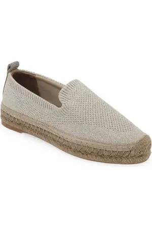 Brunello Cucinelli Monili Pull Tab Knit Espadrille in at Nordstrom, Size 5.5Us