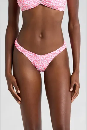 Kulani Kinis Retro Y Thong Bikini Bottoms in at Nordstrom, Size Large