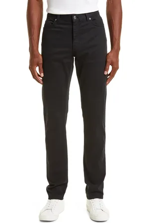 Ermenegildo Zegna City Fit Stretch Cotton Pants in at Nordstrom, Size 32