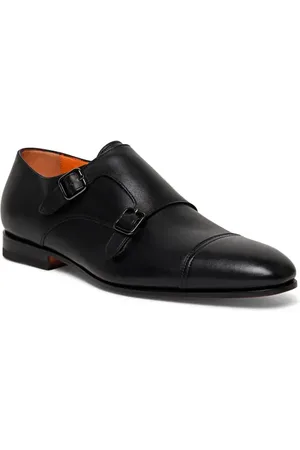 santoni Daemons Double Monk Strap Shoe in at Nordstrom, Size 10.5