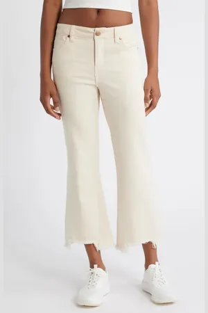 1822 Denim Step Hem Demi Fray Bootcut Jeans in at Nordstrom, Size 28