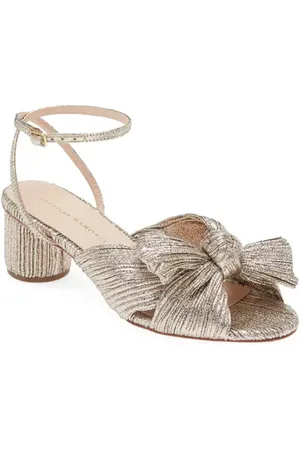 Loeffler Randall Dahlia Ankle Strap Knotted Sandal in at Nordstrom, Size 5