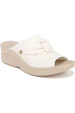 Bzees Smile II Wedge Slide Sandal in at Nordstrom, Size 6
