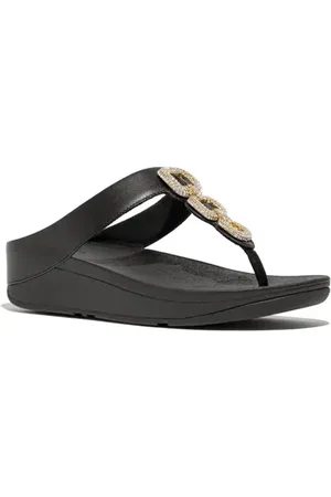 FitFlop Fino Platform Wedge Flip Flop in at Nordstrom, Size 11
