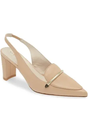 KOKO + PALENKI Parisa Slingback Pointed Toe Bit Loafer Pump in at Nordstrom, Size 6
