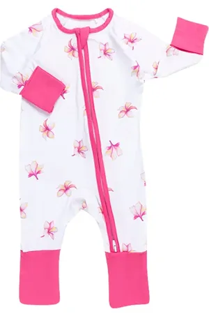 Coco Moon Plumeria Convertible Romper in at Nordstrom, Size 3-6M