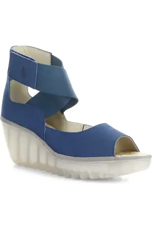 Fly London Yefi Platform Wedge Sandal in at Nordstrom, Size 5.5Us