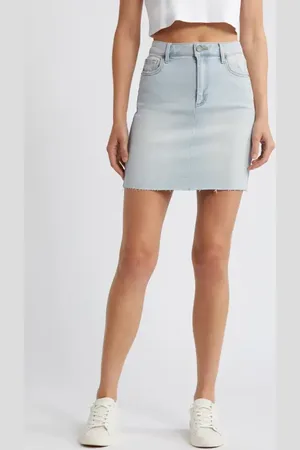 Hidden Jeans Denim Skirt in at Nordstrom, Size Medium