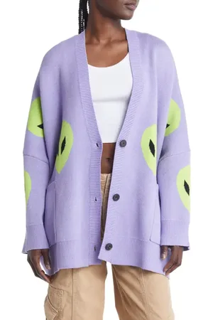 Dressed in Lala Boxy Oversize Cardigan in at Nordstrom, Size Small