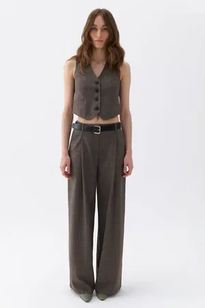 Nocturne Mid Rise Patterned Pants in at Nordstrom, Size X-Large