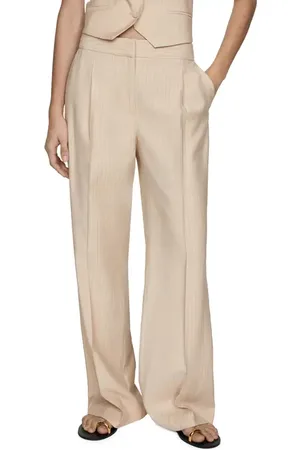 MANGO Pinstripe Pants in at Nordstrom, Size 8