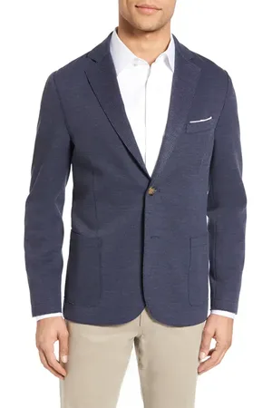ELEVENTY Slim Fit Jersey Sport Coat in at Nordstrom, Size 46 R Eu
