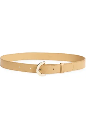 Chloé C Buckle Leather Belt in at Nordstrom, Size Small