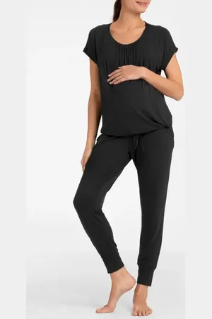 Séraphine Short Sleeve Maternity/Nursing Longewear Set in at Nordstrom, Size X-Small