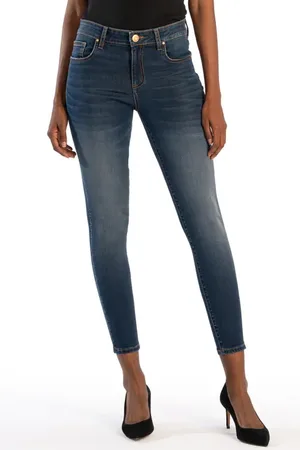 Kut From The Kloth Donna High Waist Skinny Jeans in at Nordstrom, Size 2
