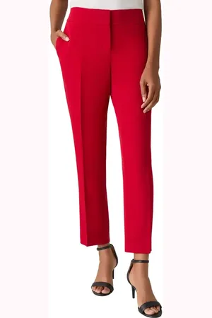 Kasper Flat Front Slim Pants in at Nordstrom, Size 12