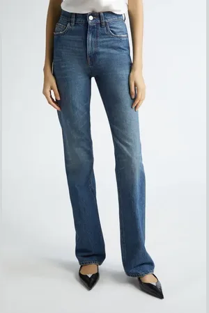 COPERNI High Waist Straight Leg Jeans in at Nordstrom, Size X-Small