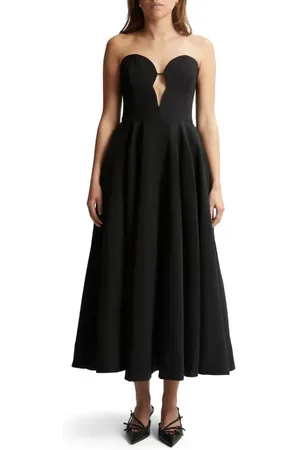 Bardot Opal Volume Midi Dress in at Nordstrom, Size 2
