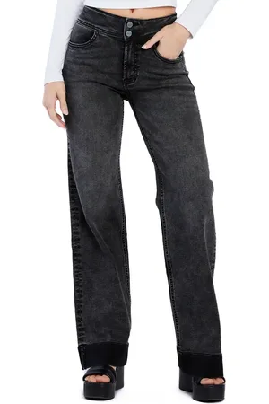 HINT OF BLU Mighty High Waist Wide Leg Jeans in at Nordstrom, Size 30