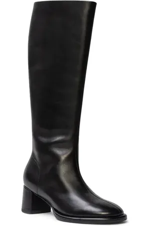 BLACK SUEDE STUDIO Sita Block Heel Boot at Nordstrom, Size 7Us