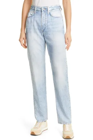 RAG&BONE Alex Liquid High Waist Straight Leg Tromp L