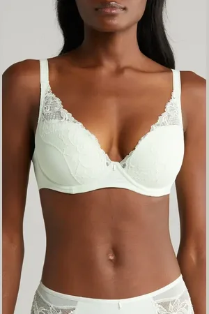 Chantelle Orangerie Dream Plunge T-Shirt Bra in at Nordstrom, Size 30F