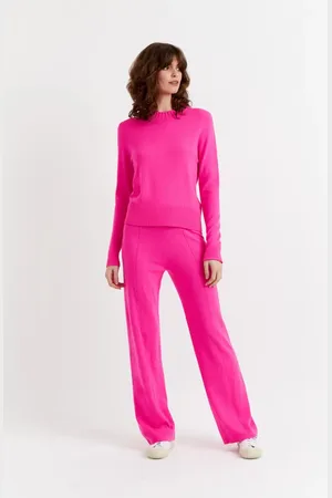 Chinti & Parker Wool & Cashmere Wide Leg Track Pant in at Nordstrom, Size X-Large