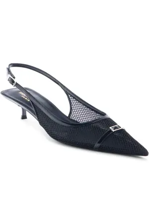 Saint Laurent Quarida Kitten Heel Slingback Pump in at Nordstrom, Size 5Us