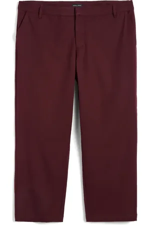 UNIVERSAL STANDARD Orchard High Waist Stretch Twill Crop Pants in at Nordstrom