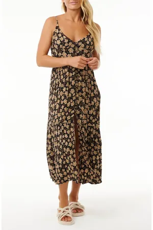 Rip Curl Soleil Button Through Maxi Dress in at Nordstrom, Size X-Small