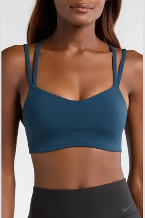 Nike Dri-FIT Alate Trace Sports Bra in at Nordstrom, Size X-Small