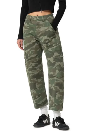 Mavi Vinnie Camo Ankle Cargo Pants in at Nordstrom, Size 26 X 27