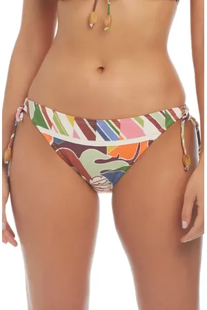 Rod Beattie Tropical Side Tie Hipster Bikini Bottoms in at Nordstrom, Size 14