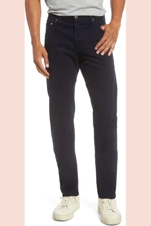 AG Tellis Sueded Stretch Sateen Slim Leg Pants in at Nordstrom, Size 28 X 34